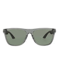 Montblanc Mens Square/Rectangle Grey Ruthenium Green Fashion Designer Eyewear