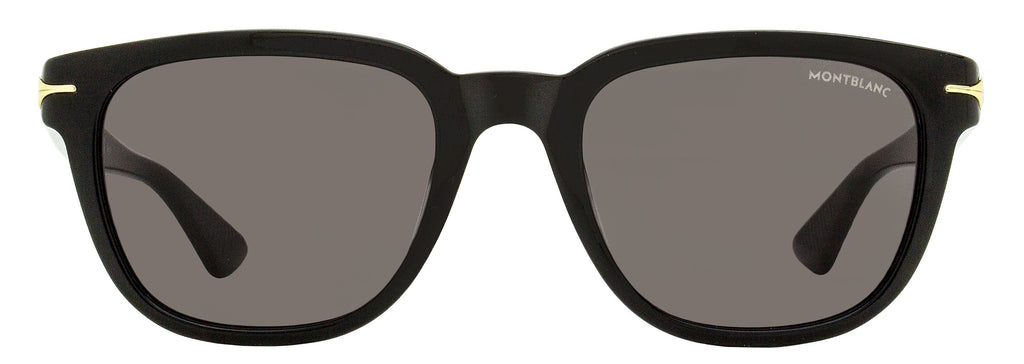 Montblanc Square Nib Sunglasses MB0302S 006 Black 53mm