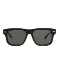 Montblanc Mens Square/Rectangle Black Black Smoke Fashion Designer Eyewear