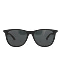 Montblanc Mens Square/Rectangle Black Black Smoke Fashion Designer Eyewear