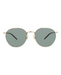 Montblanc Mens Round/Oval Gold Havana Green Fashion Designer Eyewear