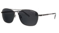 Montblanc Ruthenium Aviator MB0026S-005 Sunglasses