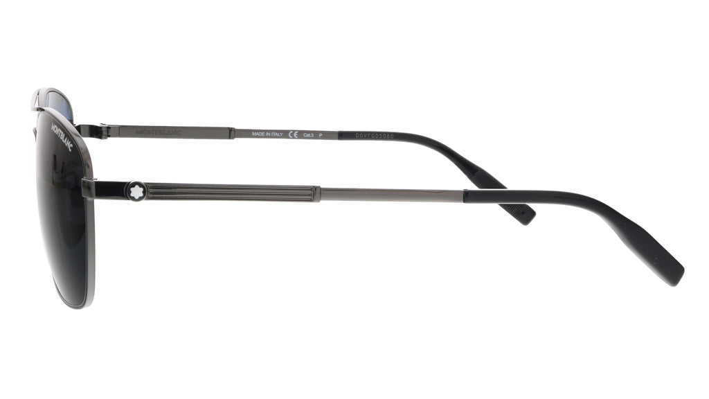 Montblanc Ruthenium Aviator MB0026S-005 Sunglasses