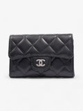 Chanel Classical Card Holder Black Lambskin Leather