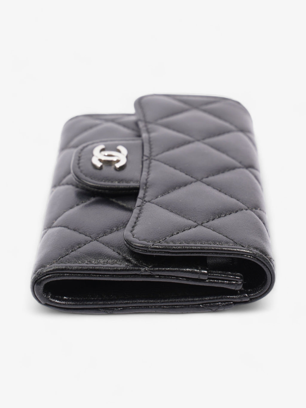 Chanel Classical Card Holder Black Lambskin Leather