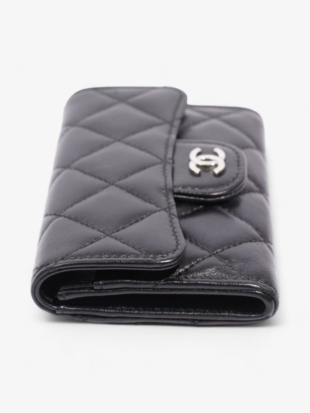 Chanel Classical Card Holder Black Lambskin Leather