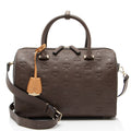MCM Calfskin Ottomar Monogram Essential Boston Bag