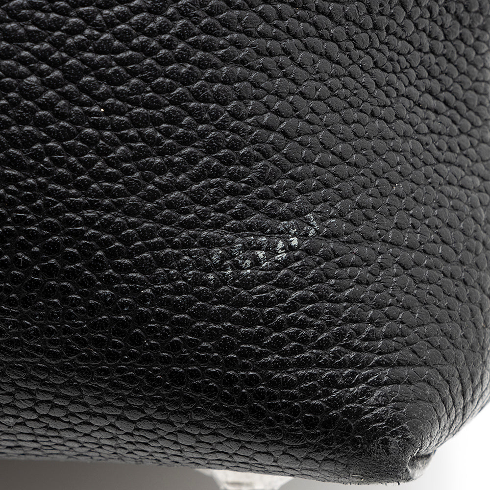 MCM Grained Calfskin Ella Large Boston Bag (SHF-19398)