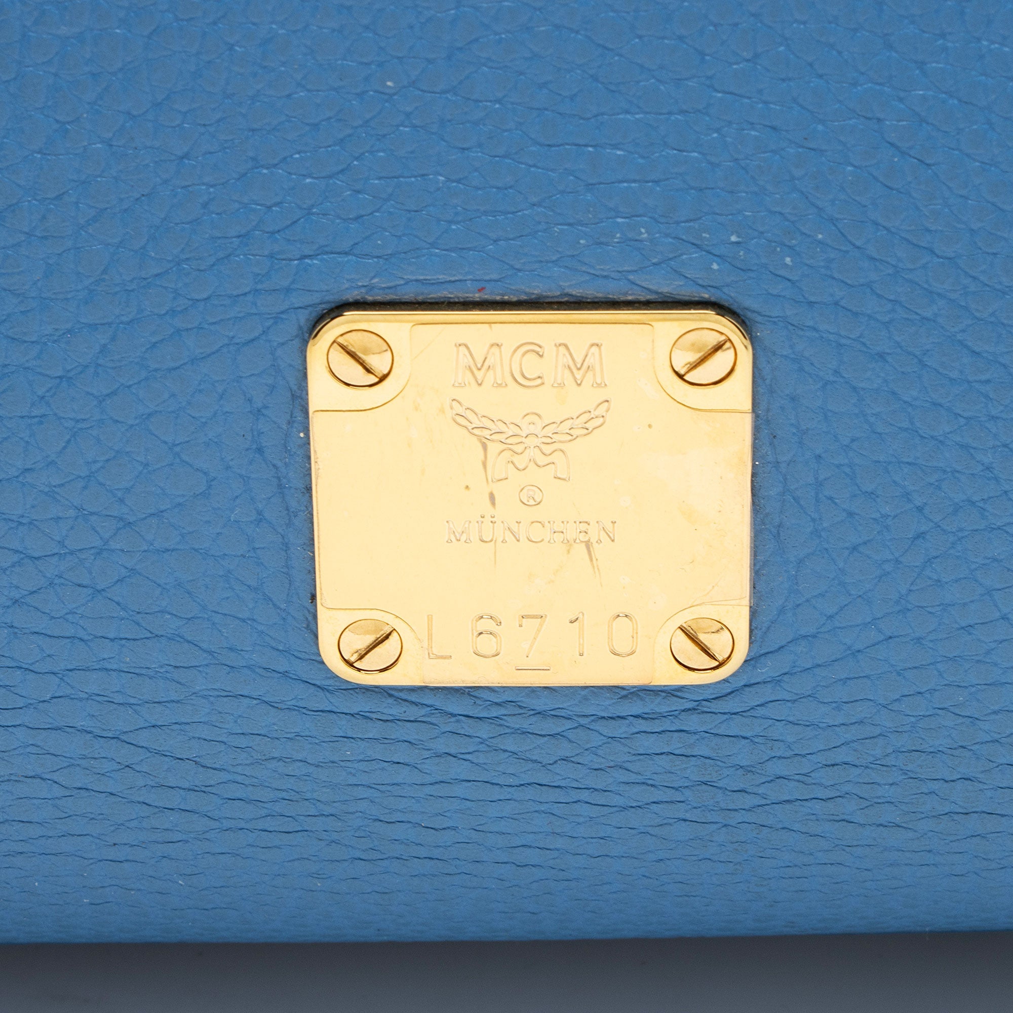 MCM Leather Charms Tote