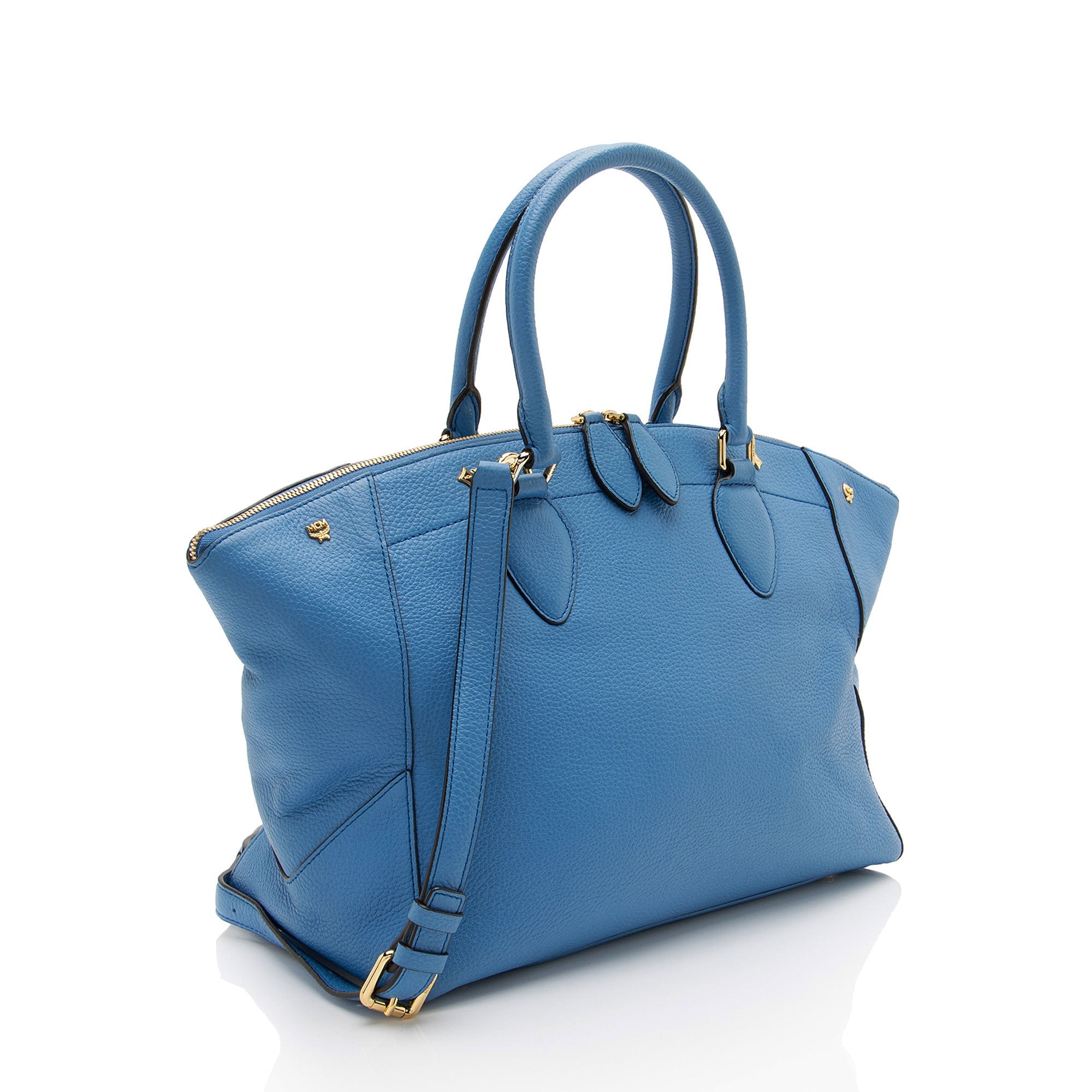 MCM Leather Charms Tote
