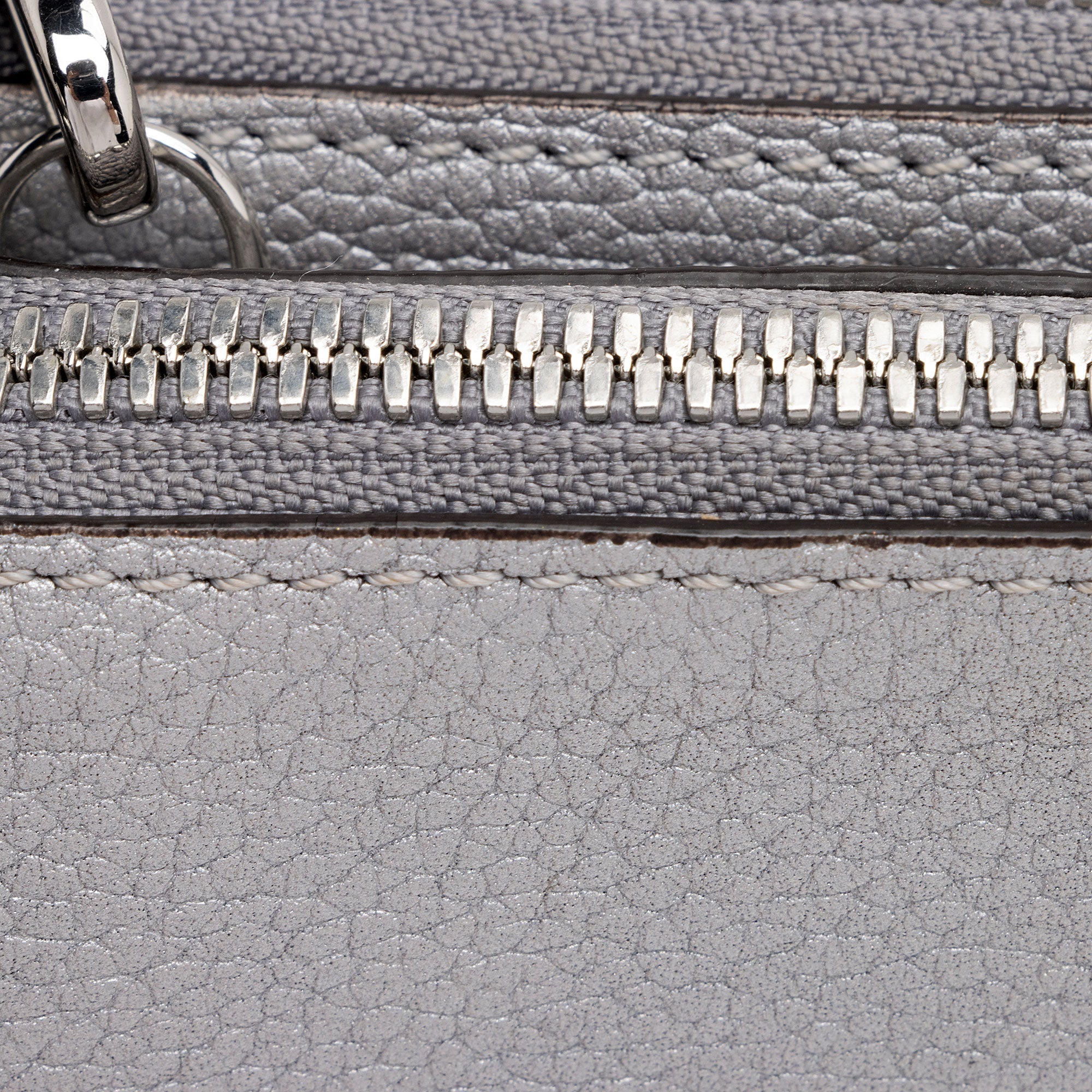 MCM Metallic Grained Calfskin Milla Crossbody (SHF-gFwHev)
