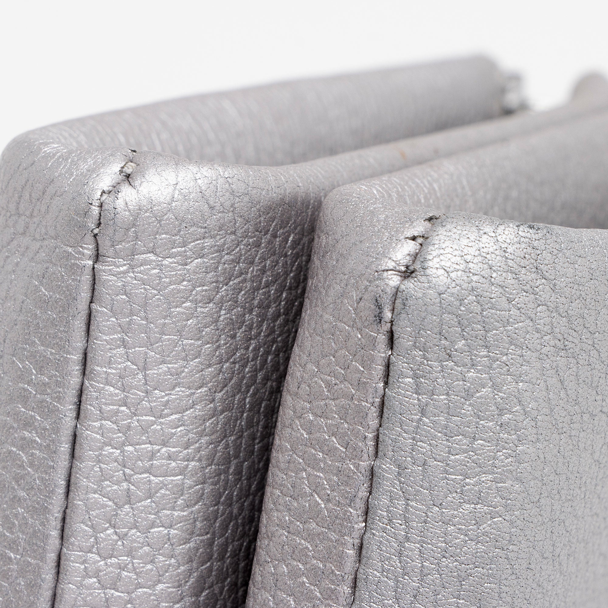 MCM Metallic Grained Calfskin Milla Crossbody (SHF-gFwHev)