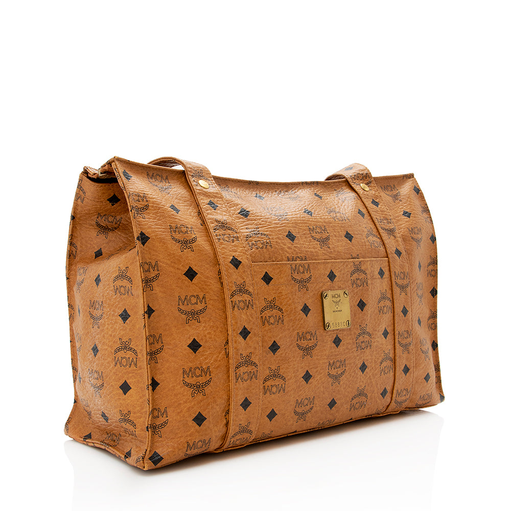 MCM Vintage Shopping Tote (SHF-13855)
