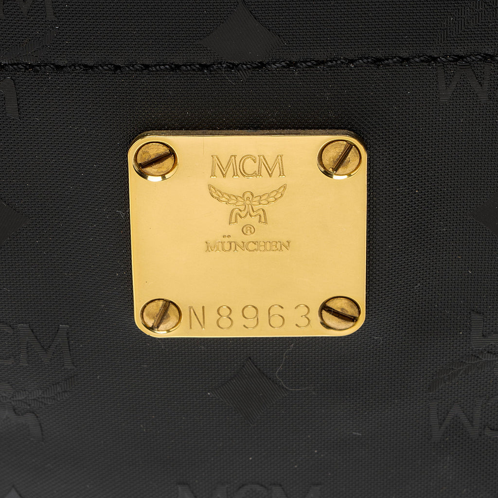 MCM Vintage Visetos Medium Shopper Tote