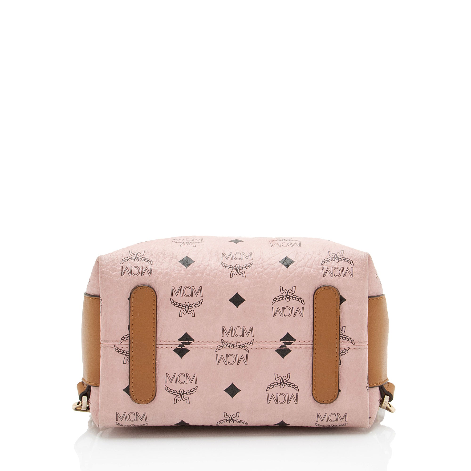 MCM Visetos Essential Drawstring Small Backpack