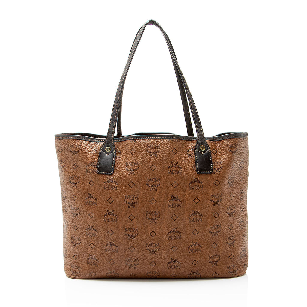 MCM Visetos Large Tote