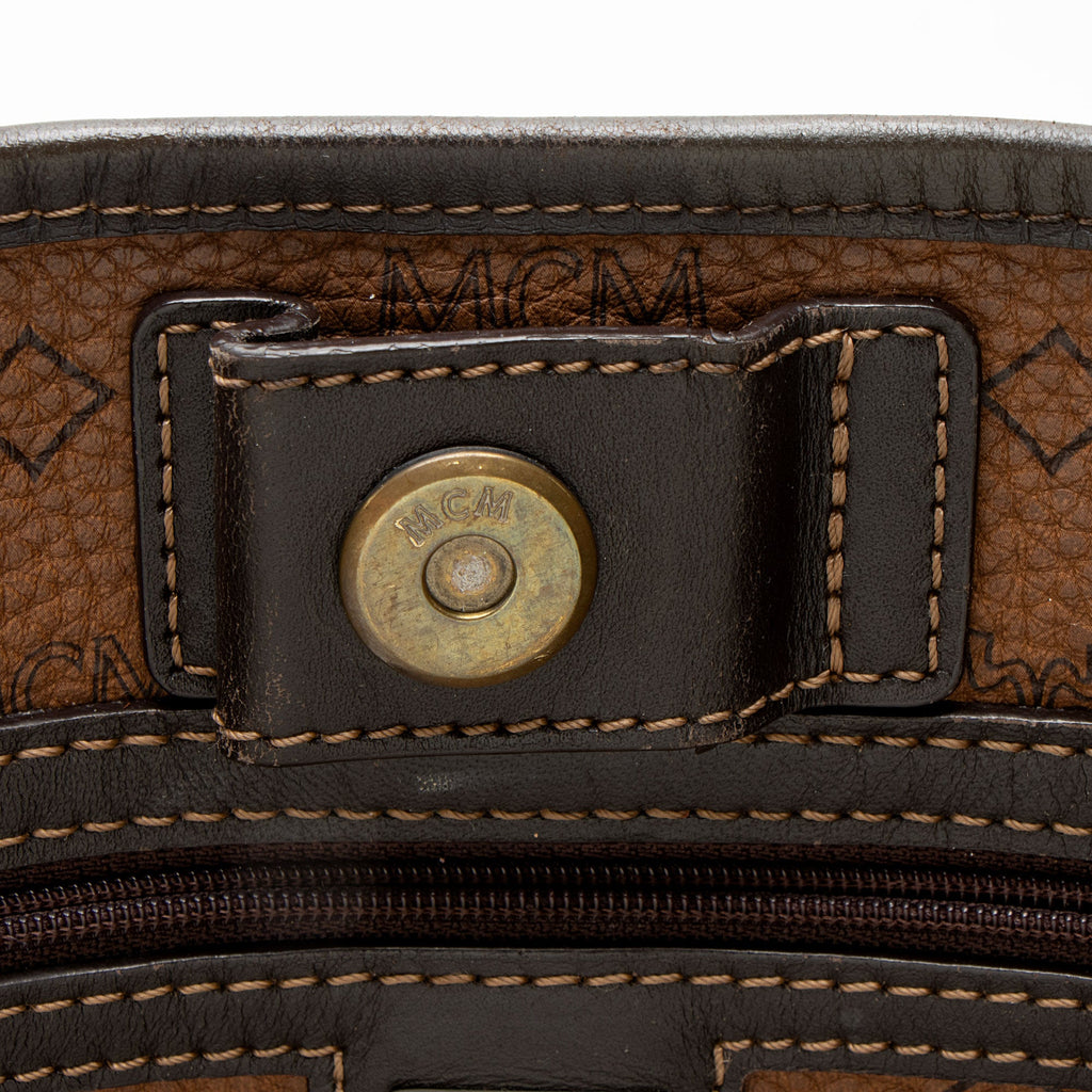 MCM Visetos Large Tote