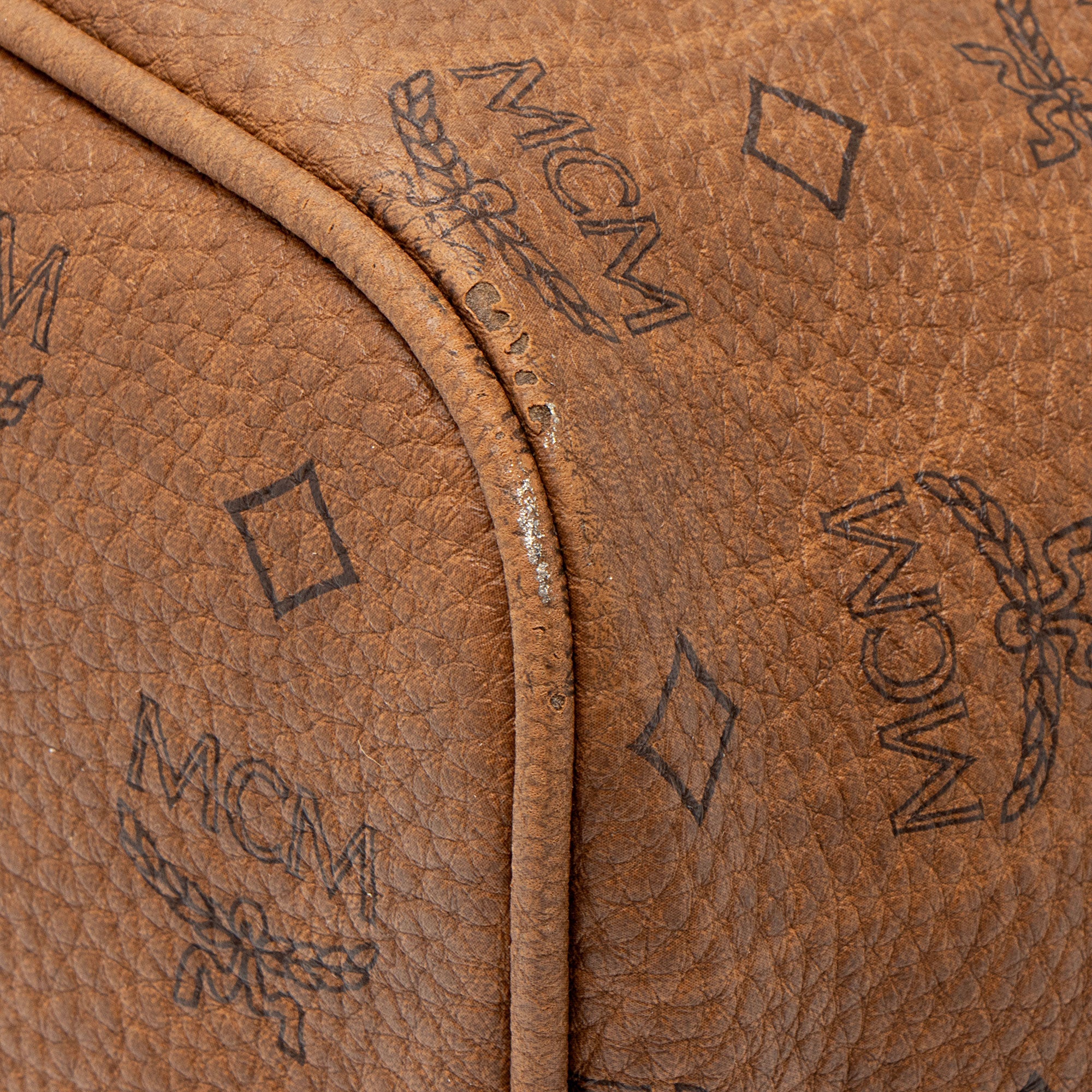 MCM Visetos Large Tote