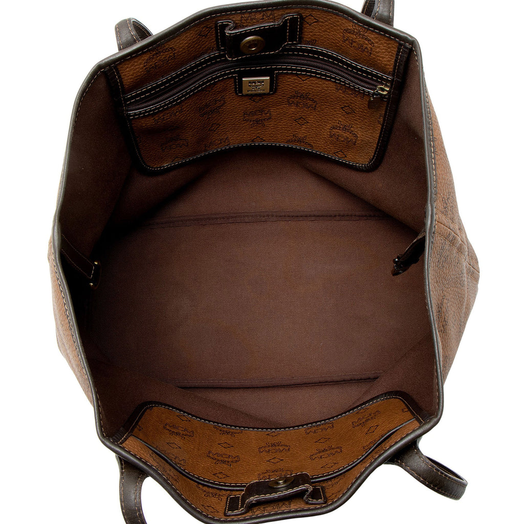 MCM Visetos Large Tote