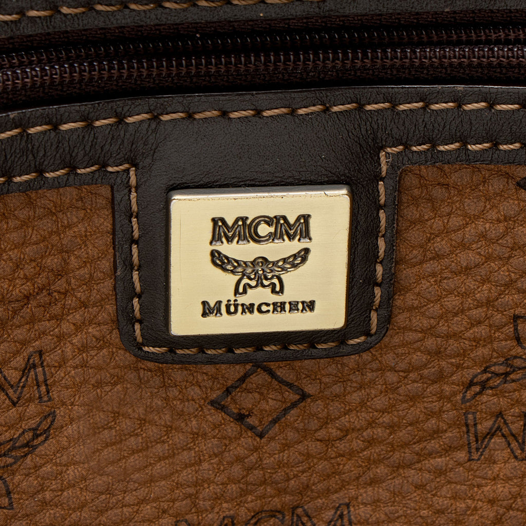 MCM Visetos Large Tote