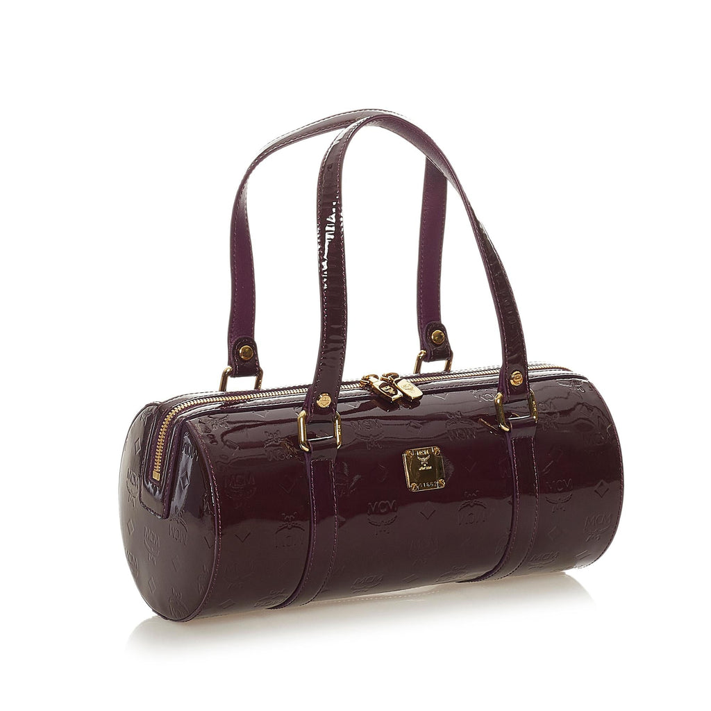 MCM Visetos Patent Leather Handbag (SHG-28039)