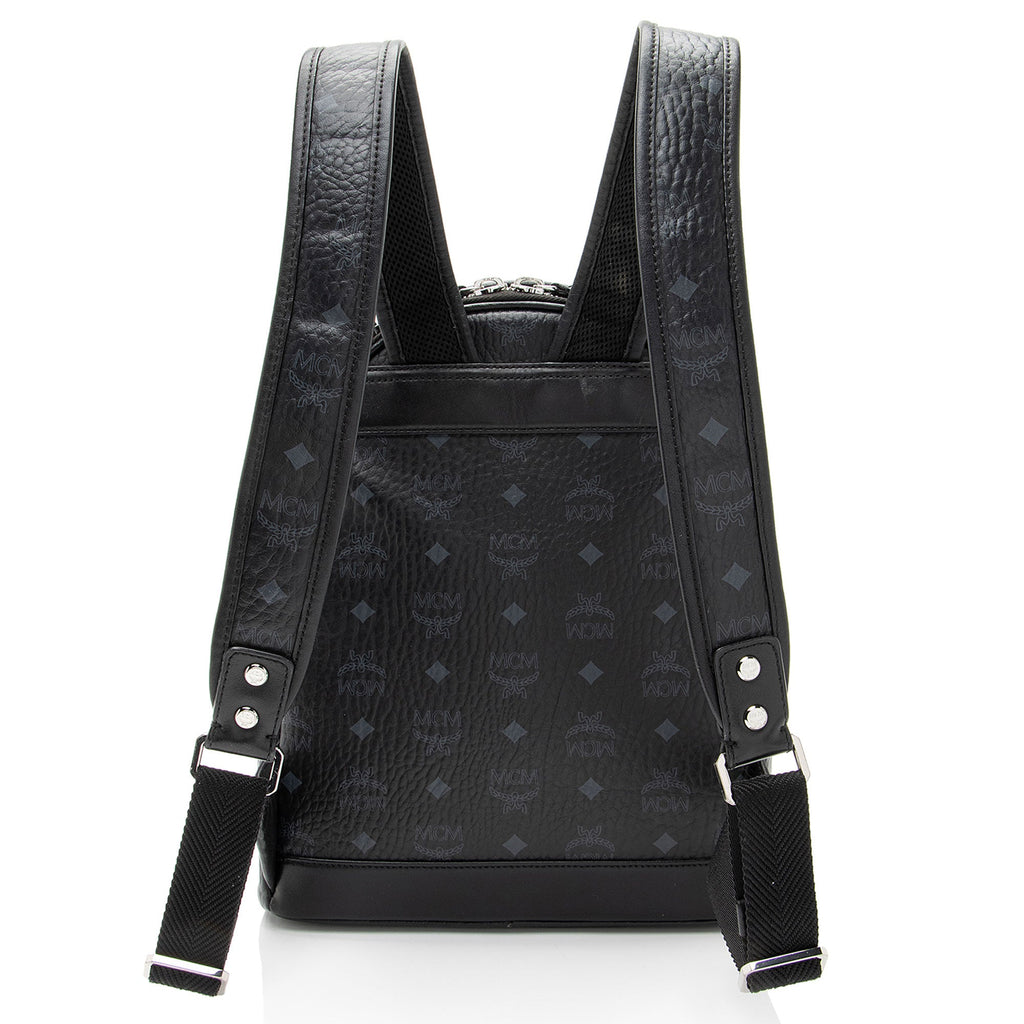 MCM Visetos Stark Small Backpack