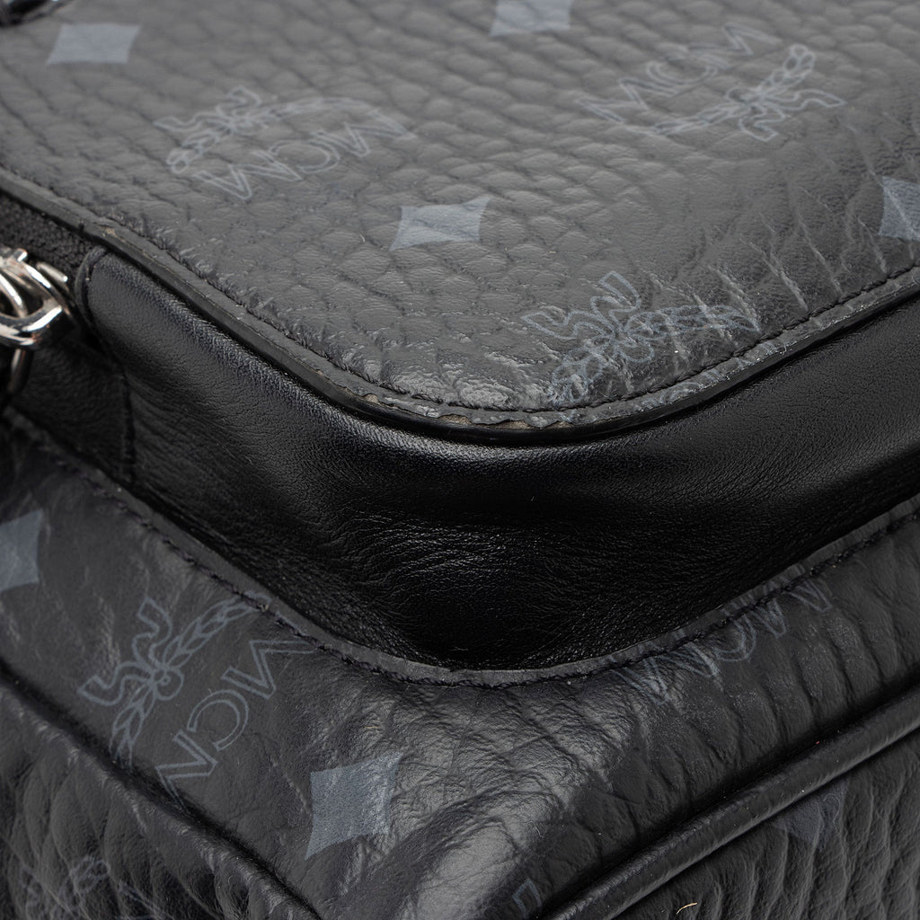MCM Visetos Stark Small Backpack