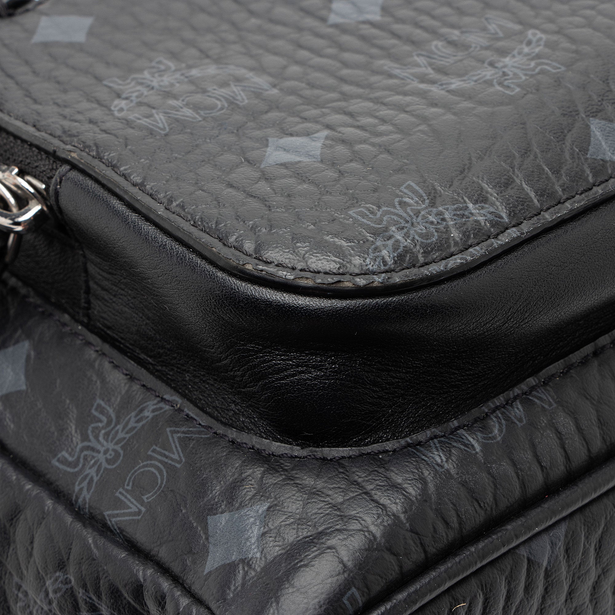 MCM Visetos Stark Small Backpack