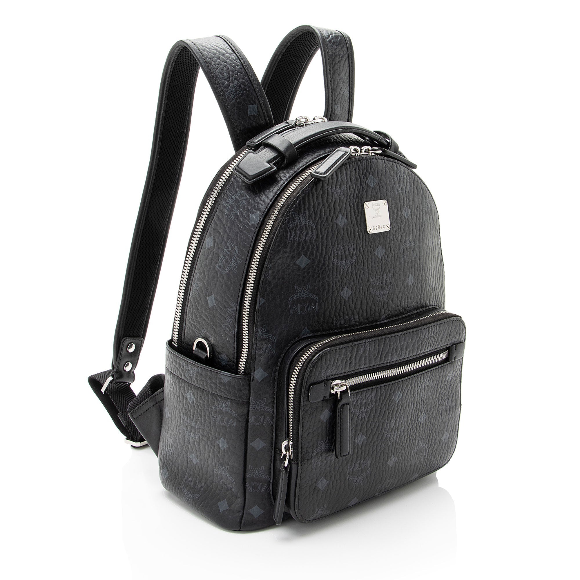 MCM Visetos Stark Small Backpack