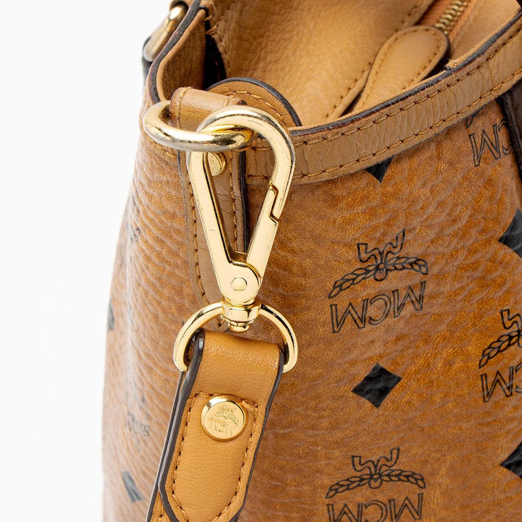 MCM Visetos Zip Tote