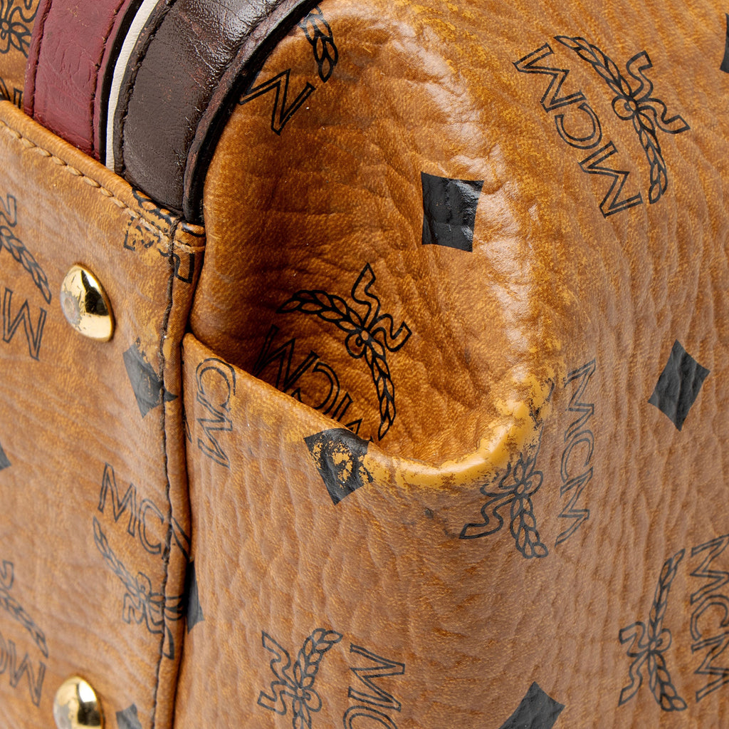 MCM Visetos Zip Tote