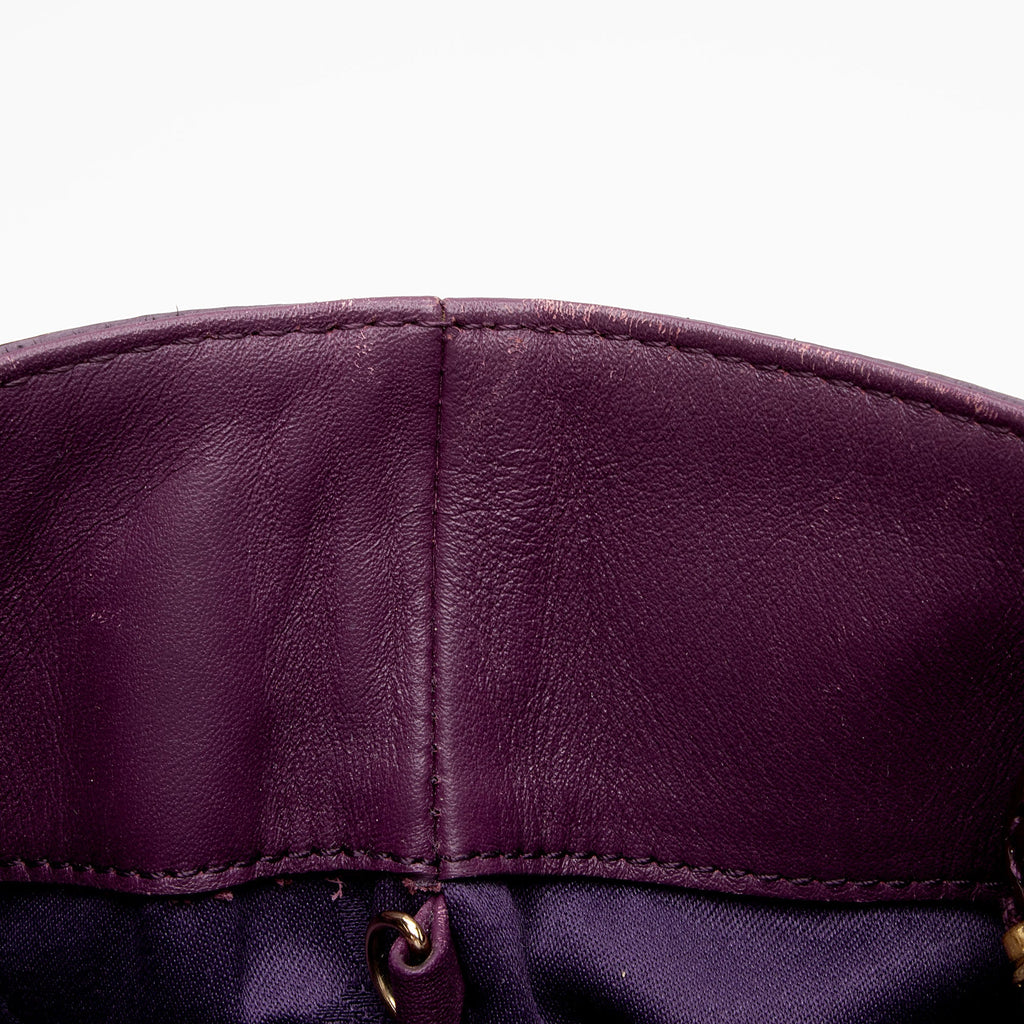 MCM Visteos Patent Leather Tote (SHF-pRkbzp)