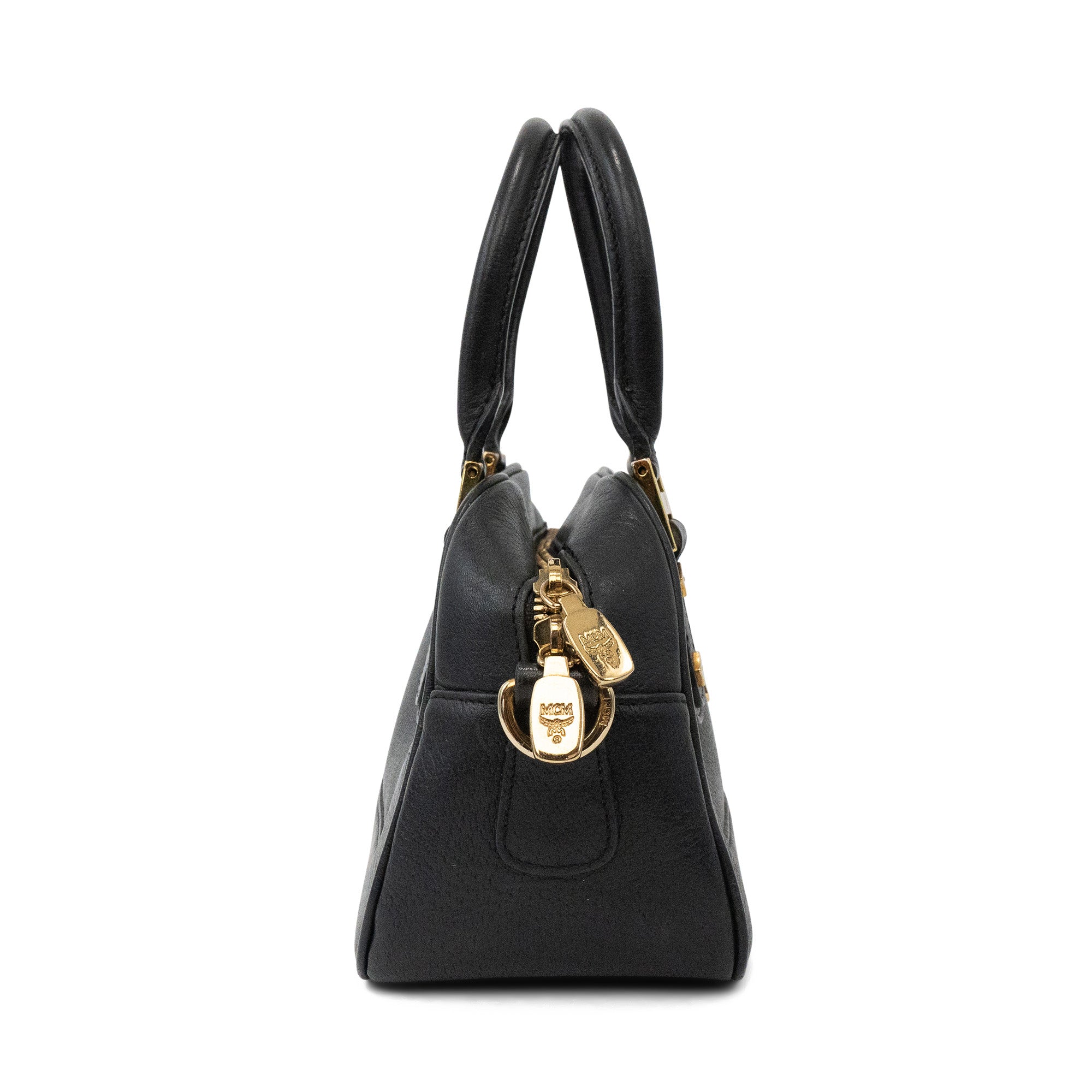 MCM Mini Boston Handbag