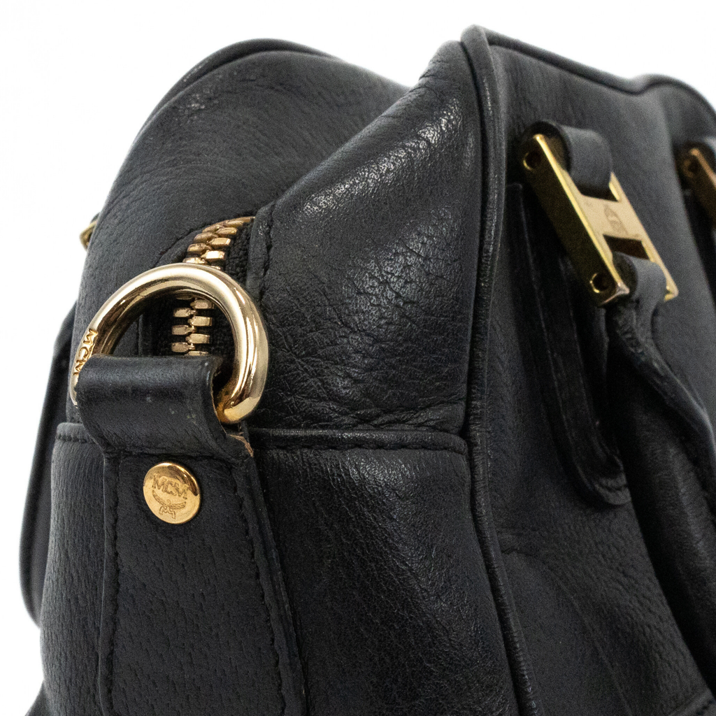 MCM Mini Boston Handbag