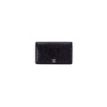 Chanel Camelia Wallet Black