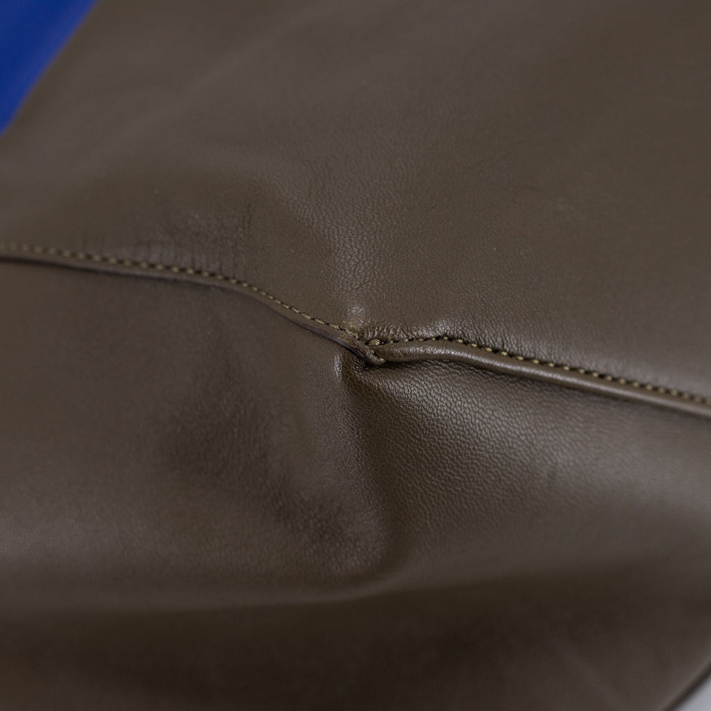 Celine Shoppers Tote Two Toned Blue/Grey