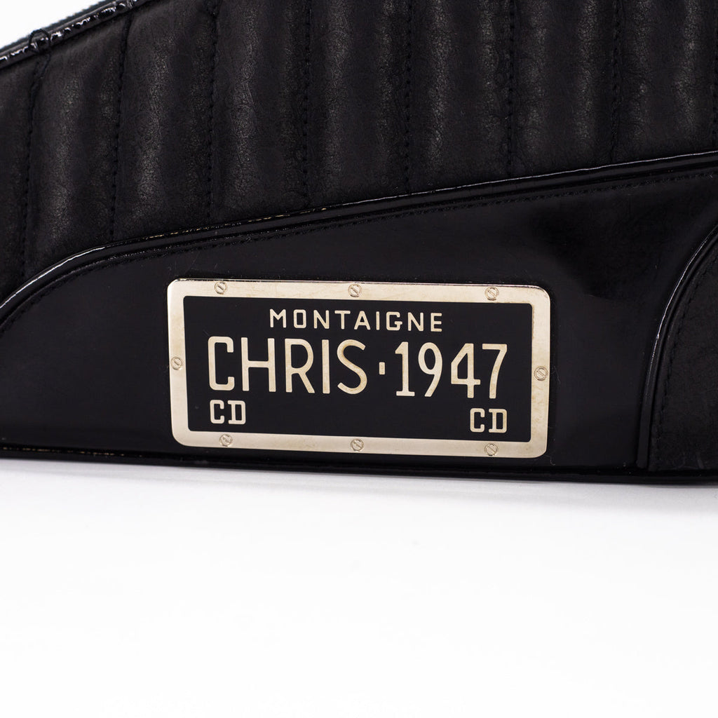 Dior Montaigne 1947 Bag Black by John Galliano Collection
