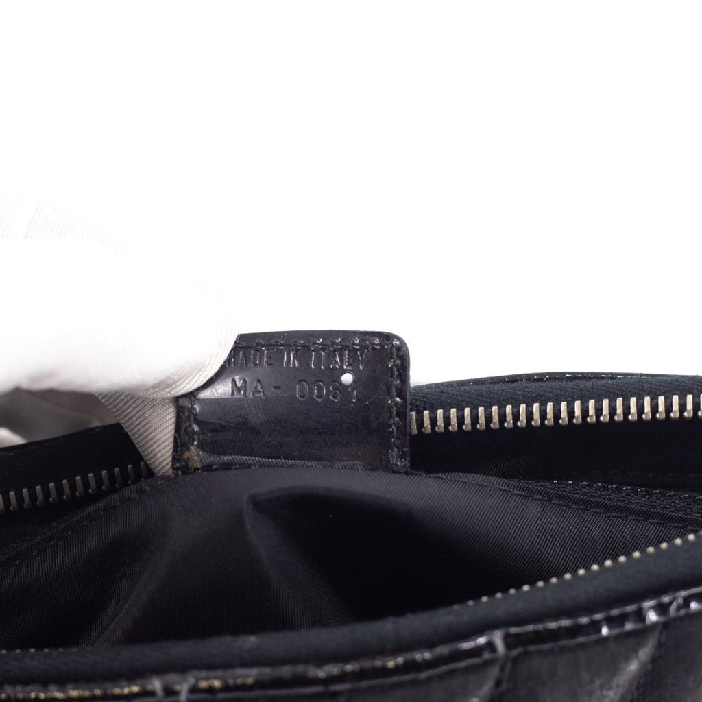 Dior Montaigne 1947 Bag Black by John Galliano Collection