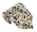 Missoni U1444 Cream/Olive Floral 100% Silk Tie