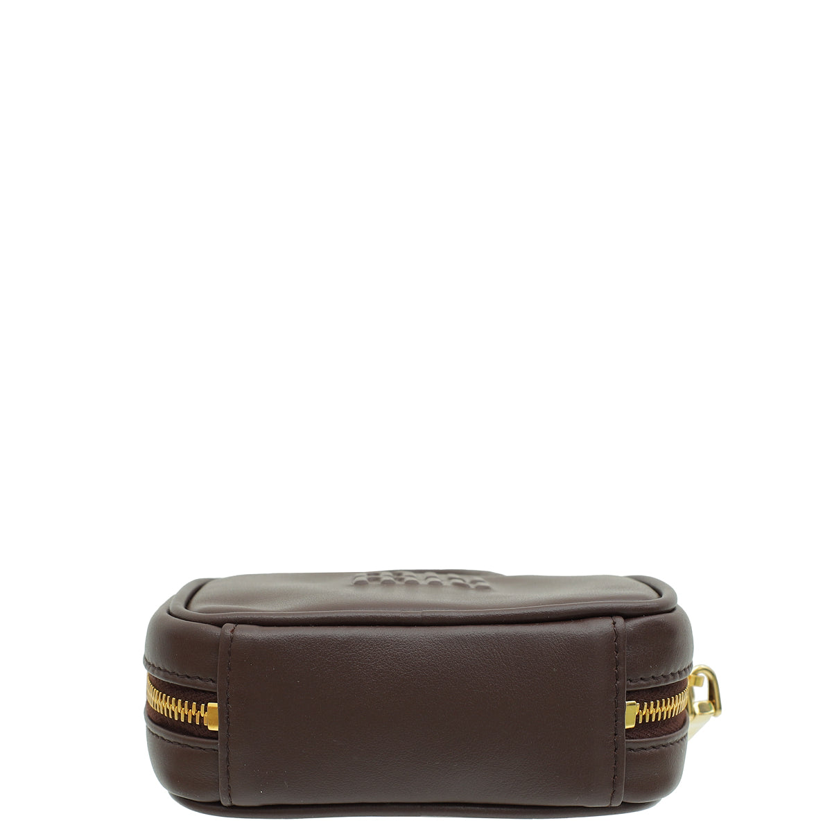 Miu Miu Chocolate Brown Beau Micro Bag Charm