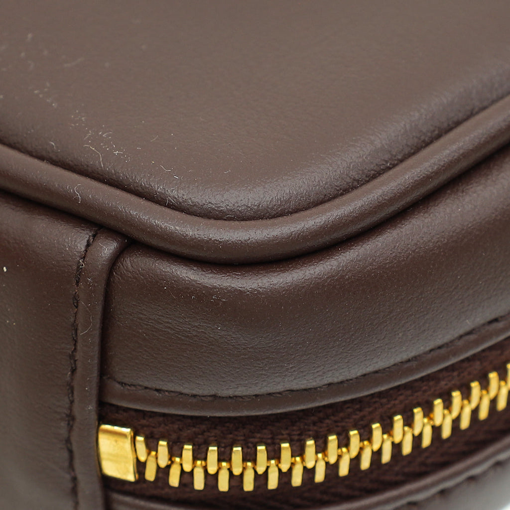 Miu Miu Chocolate Brown Beau Micro Bag Charm