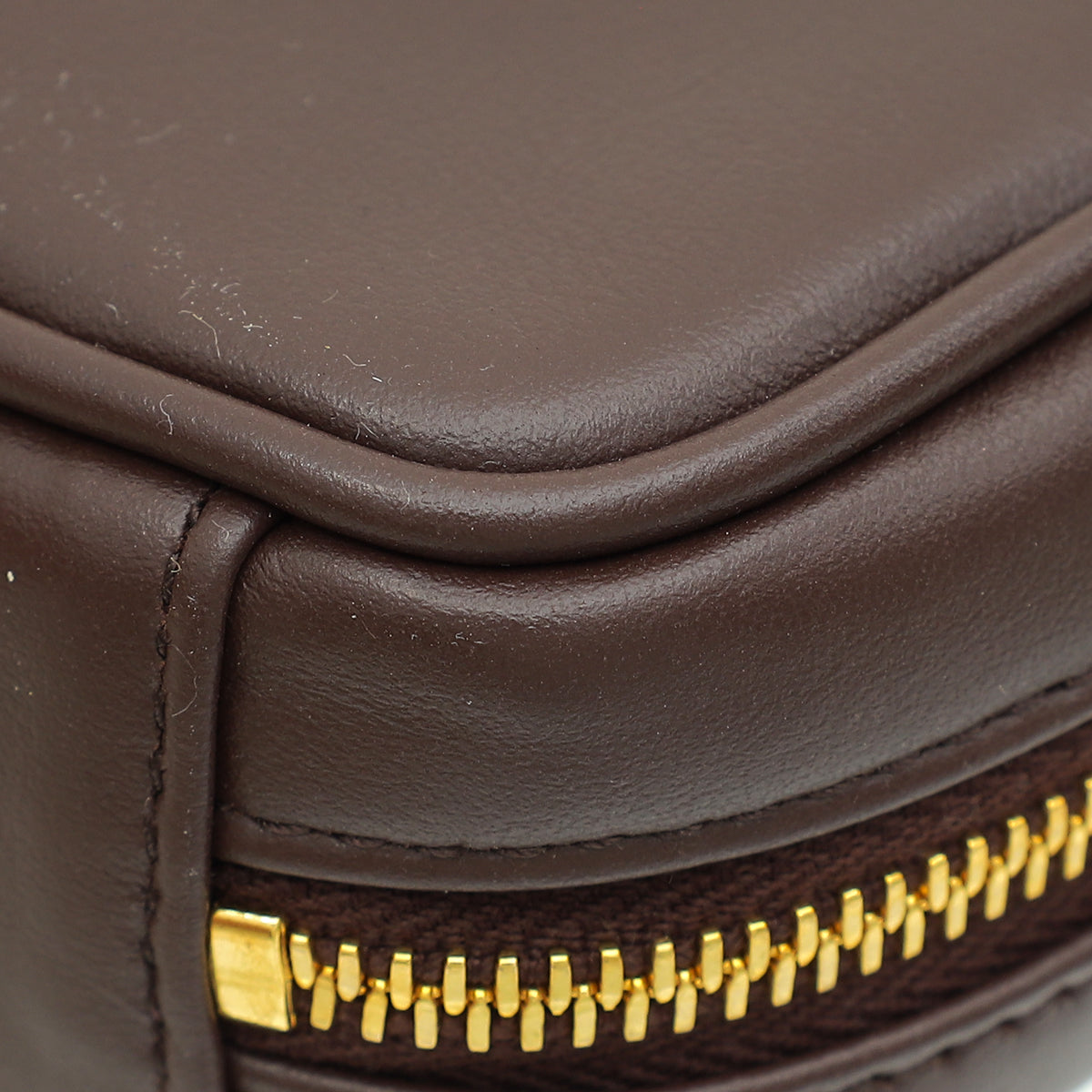 Miu Miu Chocolate Brown Beau Micro Bag Charm
