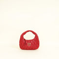 Miu Miu Red Wander Small Hobo Bag