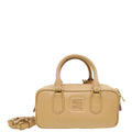 MIU MIU Noisette Beige Arcadie Soft Padded Bag
