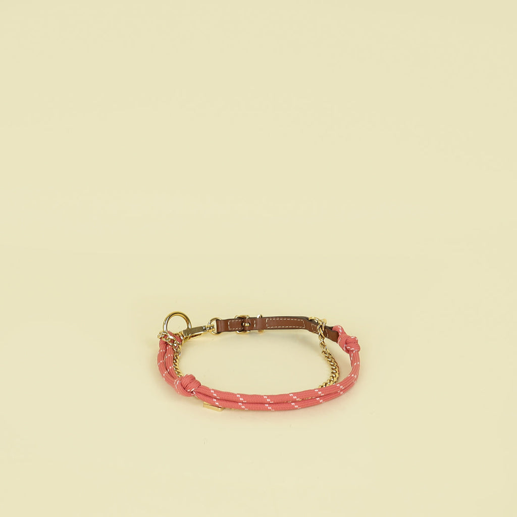 Miu Miu Bicolor, Cord and Metal Trick Keyring