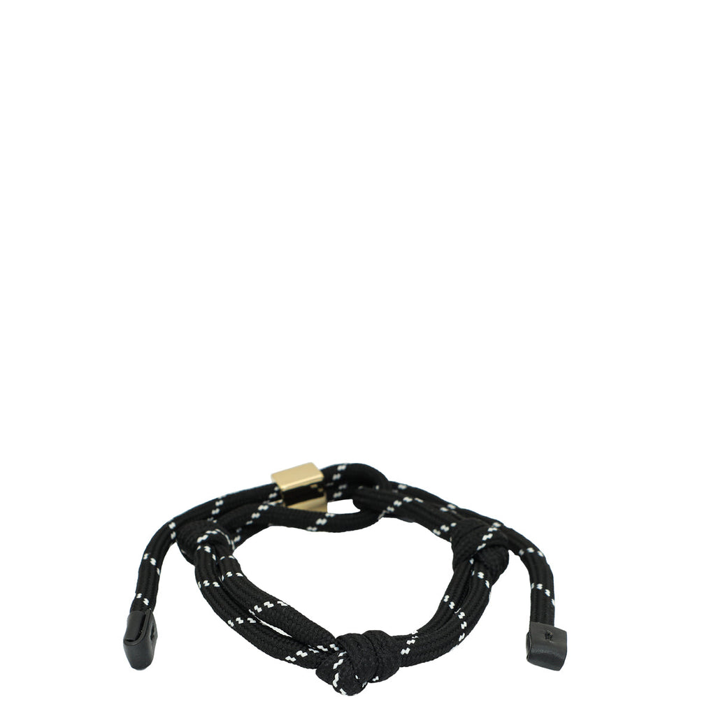 Miu Miu Black Cord Bracelet