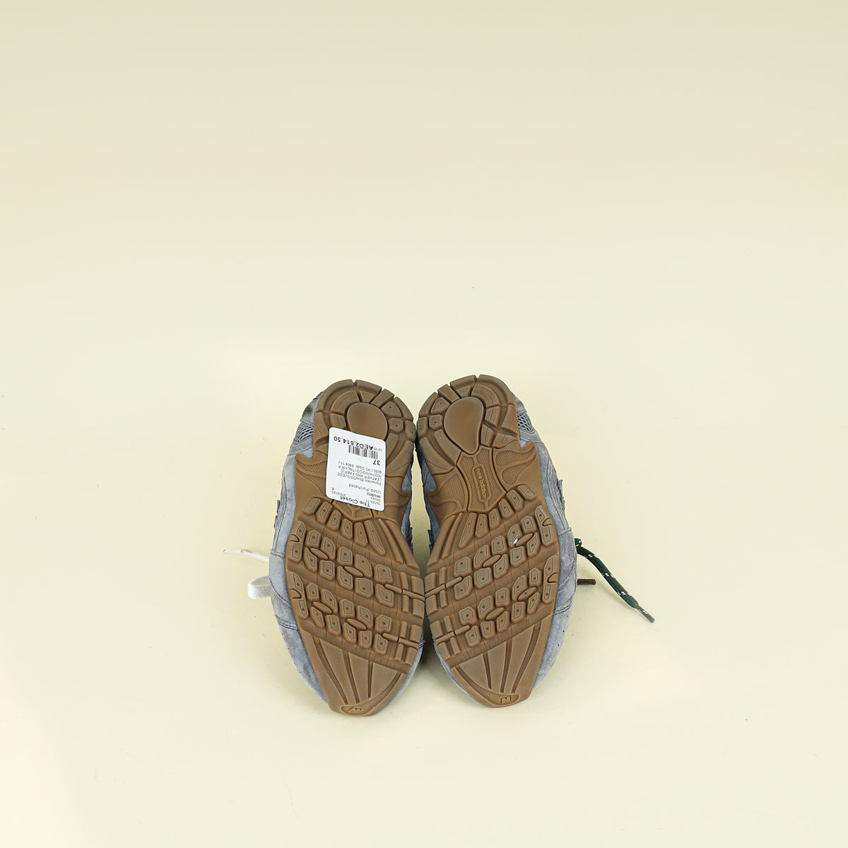 Miu Miu Periwinkle Blue x New Balance 530 SL Suede Sneakers 37