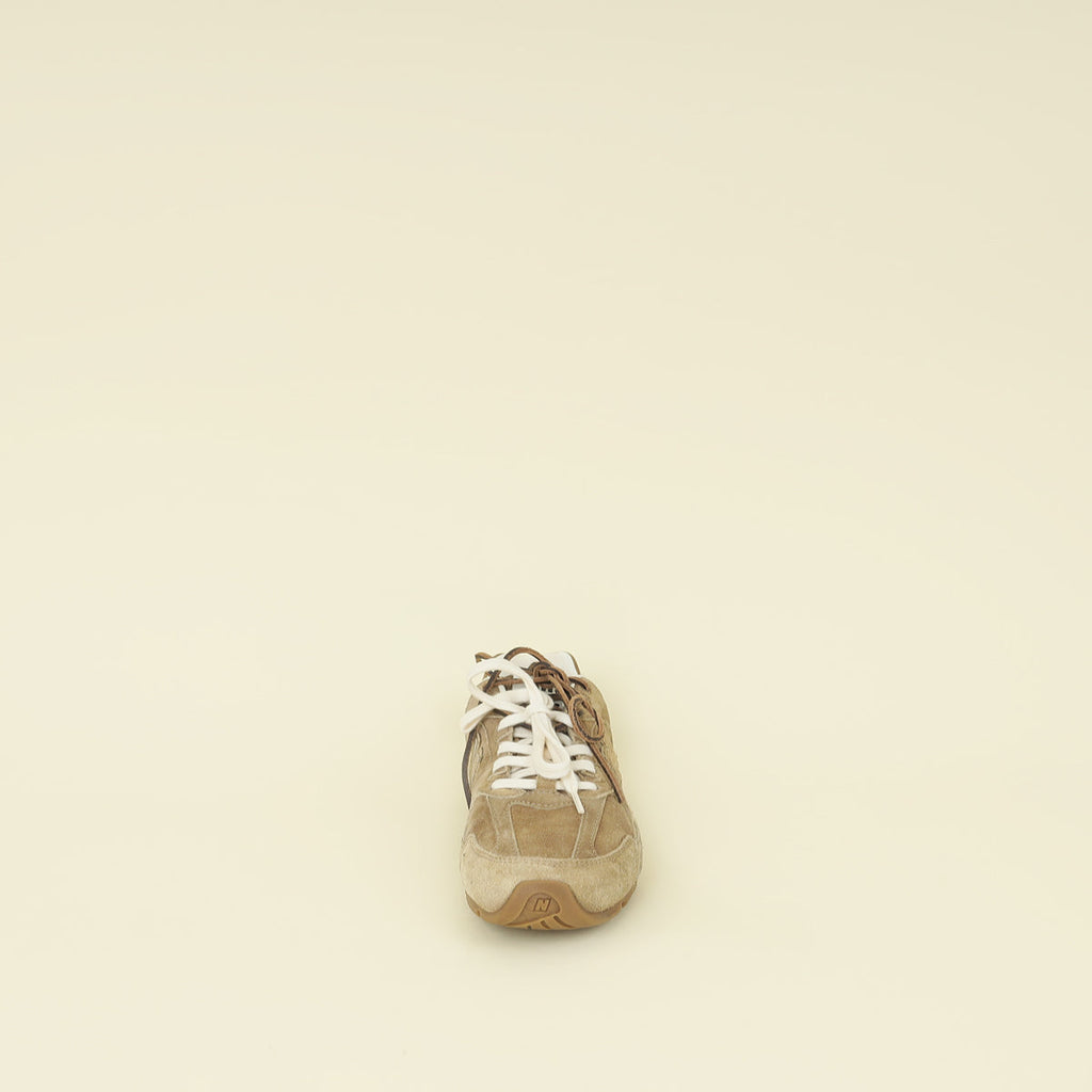 Miu Miu Ecru X New Balance 530 SL Suede Sneakers 39