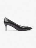 Chanel Pointed Heel 65mm Black Leather EU 41 UK 8