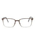Maui Jim Mens Square/Rectangle Wood Grain Black Transparent Fashion Designer Eyewear